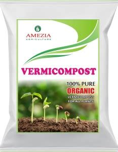 Amezia VERMICOMPOST | 100% Organic Pure Natural Fertilizer for All ...