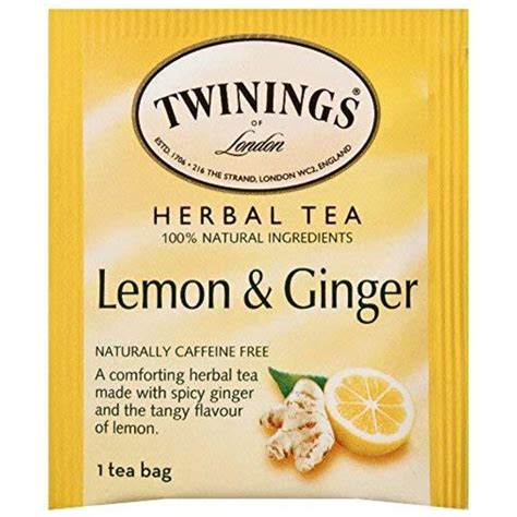TWININGS LEMON GINGER TEA – Canteen Canada