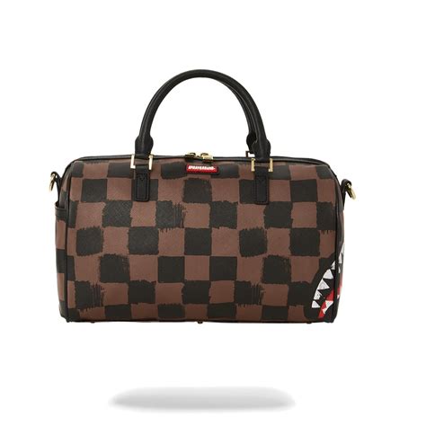 Limited Edition Sharks In Paris Paint Mini Duffle - 910D5350NSZ – Bizotico