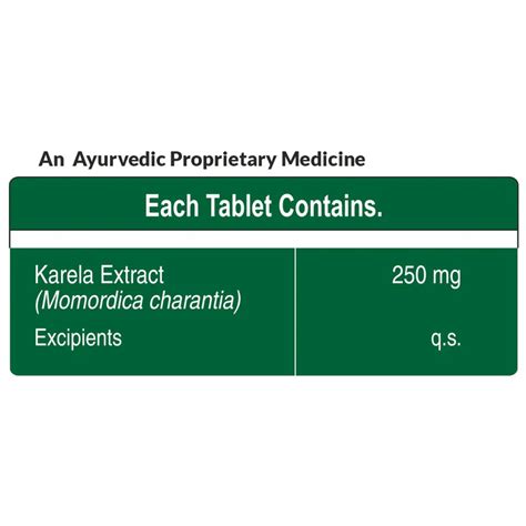 Karela Tablets | Supports Metabolic Health and Promotes General Wellne ...