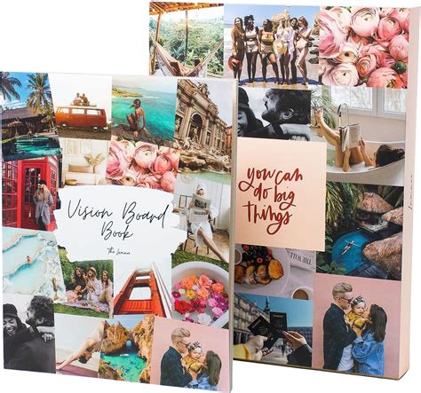 Amazon.com : Vision Board Book 2.0 & Vision Board Kit Bundle : Health ...