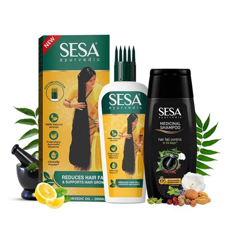 Ayurvedic Hair Oil (Traditional Gold) by Sesa — Hair Oil Safety Review ...