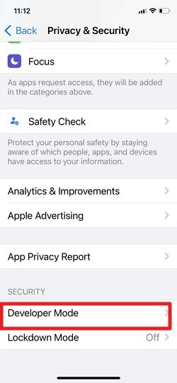 iPhone Developer Options 的图像结果