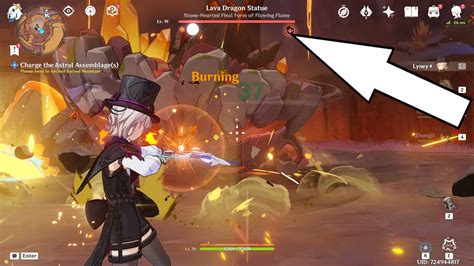 How to get to and beat the Lava Dragon Statue in Genshin Impact ...