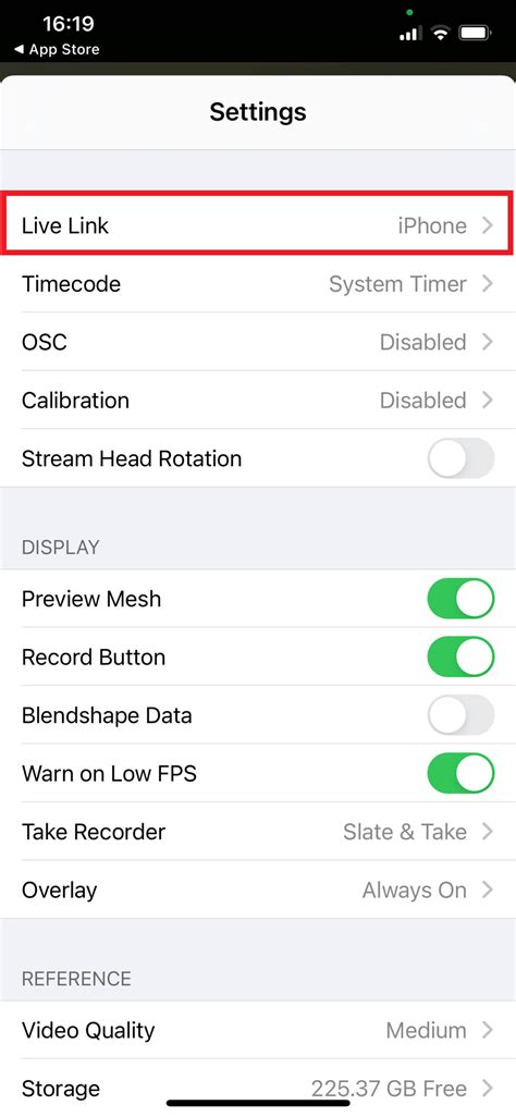Live Link Face Tutorial 的图像结果