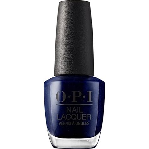 O.P.I Nail Lacquer | Yoga-Ta Get This Blue (Deep Blue) | 15 ml | Long ...
