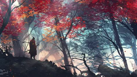 Видео обои Одинокий самурай - Секиро (Игры) | 1920x1080 FullHD