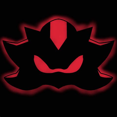 Shadow The Hedgehog Head Logo