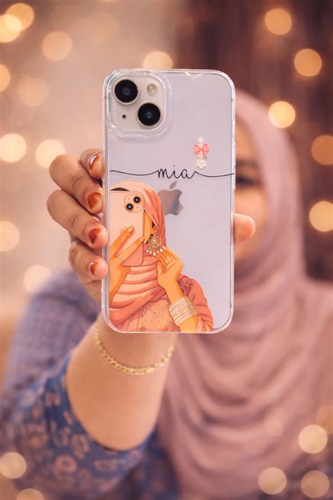 Custom Hijab Girl Name Phone Case | CaseSafe – casesafe
