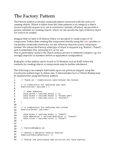 Image result for Factory Programming Pattern