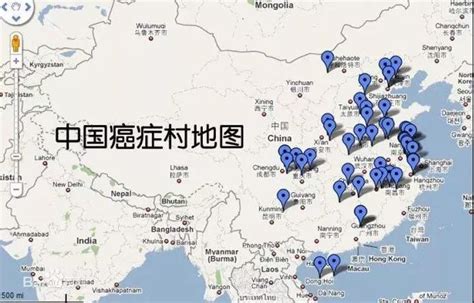 生命时报最新公布的中国各省癌症分布地图！癌症高发地区要注意