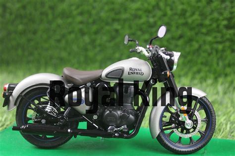 Royal Enfield 3D Scale Model Dark Gunmetal Grey | Ubuy India
