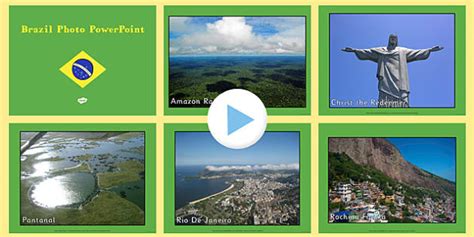 Brazil Display Photo PowerPoint (teacher made) - Twinkl