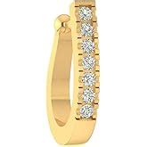 Buy VAMA Pressing Type Gold Nose ring without Hole Non piercing Clip on ...