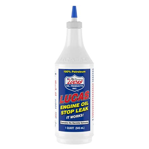 Lucas Oil 10278 Engine Oil Stop Leak - 1 Quart : Amazon.in: Car & Motorbike
