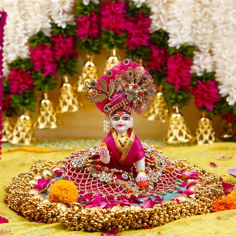 White Resin Laddu Gopal Idol 4.5 Inch – ServDharm