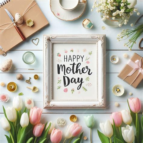 Premium Photo | Free Happy Mother Day Frame Photo Background