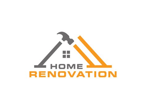 Home renovation logo design vector 11883518 Vector Art at Vecteezy