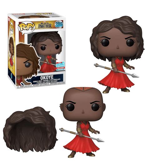 Funko Pop! Black Panter - Okoye (Red Dress) FALL CONVENTION EXCLUSIVE ...