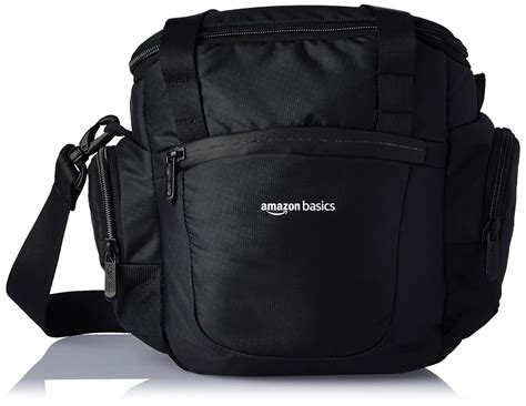 Amazon Basics Camera Sling Bag with Spacious Storage, Removable ...