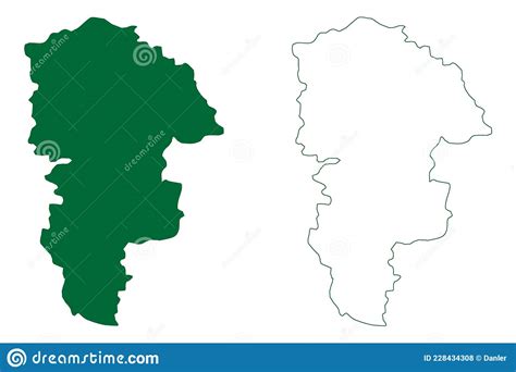 Paschim Medinipur District West Bengal State, Republic of India Map ...