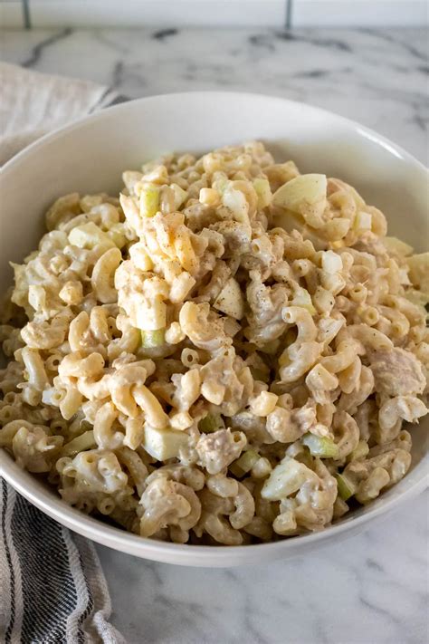 Cold Tuna Macaroni Salad Recipe