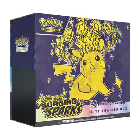 Pokemon TCG: Scarlet & Violet-Surging Sparks Pokemon Center Elite ...