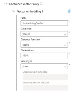 Image result for Cosmos DB Vector Database