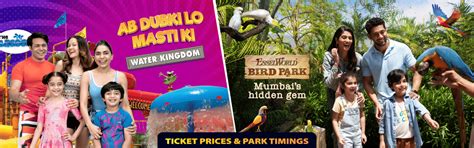 Water Kingdom Price & EsselWorld Bird Park Ticket Details 2026
