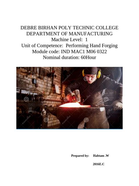 Image result for Hand Forging Process