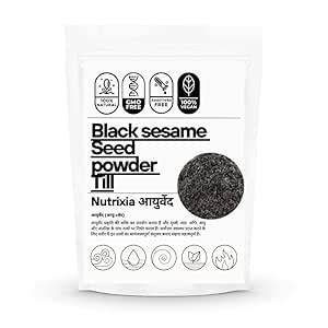 Buy Black Sesame Seed Powder Kala Till powder Ellu Til Online at Low ...
