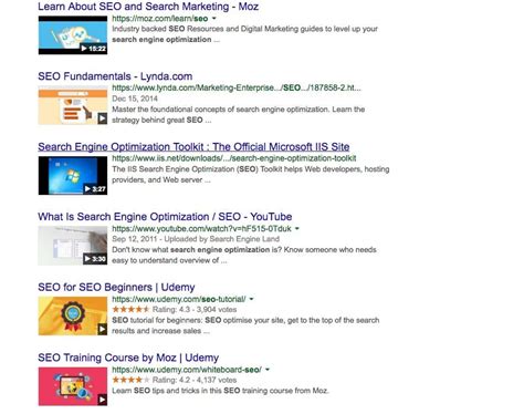 video video seo optimism your videos for search engines