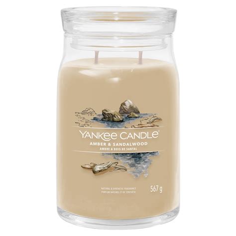 Amber & Sandalwood – Signature Large Jar - Yankee Candle South Africa