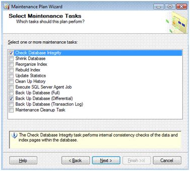 Image result for SQL Database Maintenance Plan