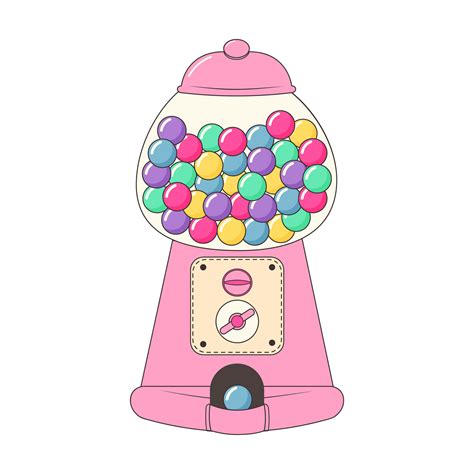 Bubble Gum Machine Clip Art