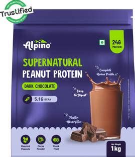ALPINO Supernatural Peanut Protein Powder Plant-Based Protein Price in ...