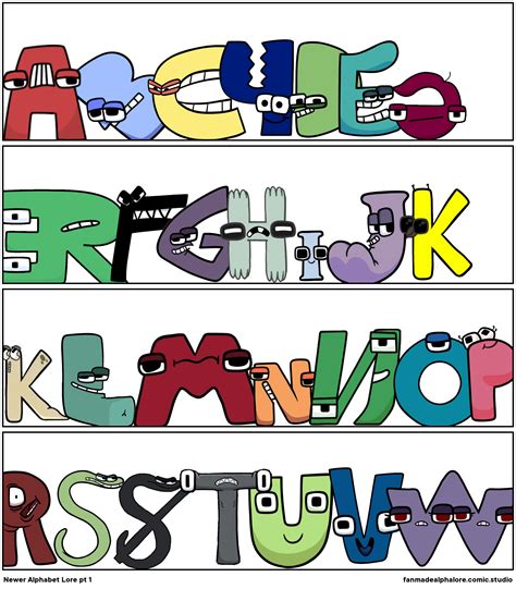 Newer Alphabet Lore pt 1 - Comic Studio