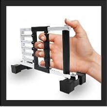 Physiogears Finger Grip Exerciser Metal Spring Finger Exerciser Hand ...