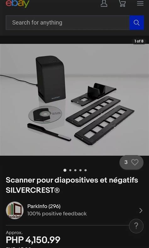 Silvercrest Negative Scanner 的图像结果