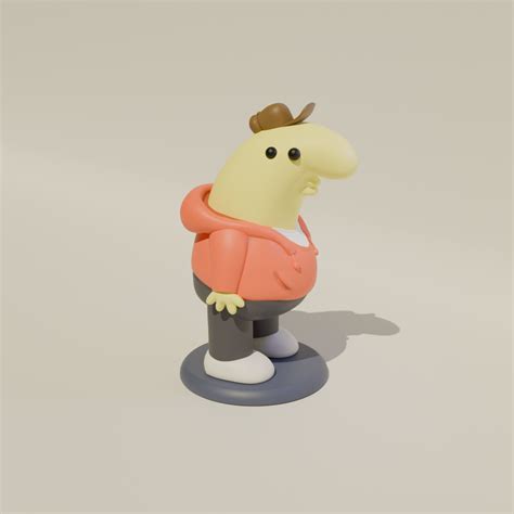 🧸 Charlie smiling friends・Archivo STL para Impresión 3D・Cults