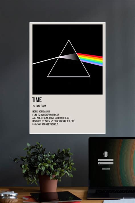 Time | Pink Floyd | Music Card | Music Artist Poster – Posterized