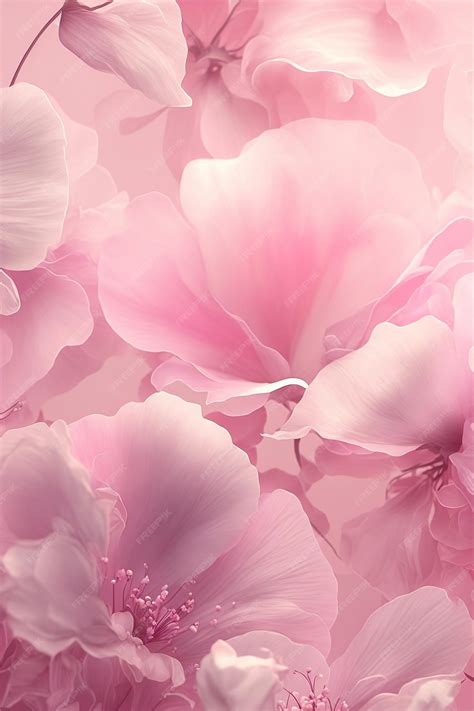 Pink Flower Background Wallpaper