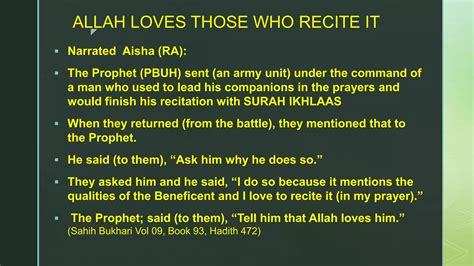Understanding surah ikhlas | PPTX