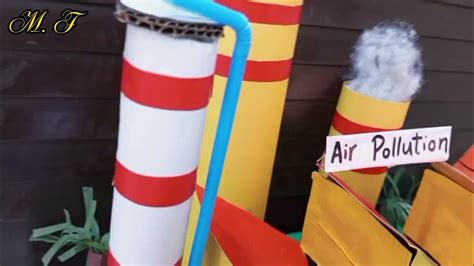 Image result for Polution and Its Types Modle Handmade