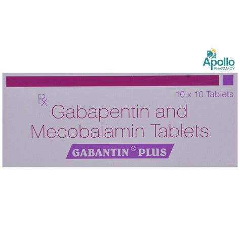 Gabantin Plus Tablet | Uses, Side Effects, Price | Apollo Pharmacy