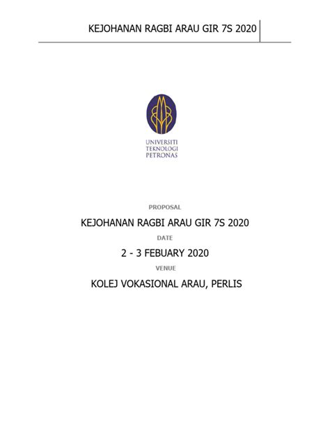 Image result for Proposal PDF Sample Format