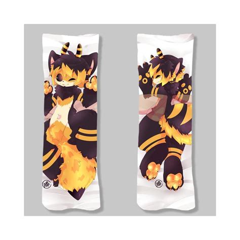 Buy Dakimakura Anime Ekihnox Furry Double Sided Print Life-Size Body ...