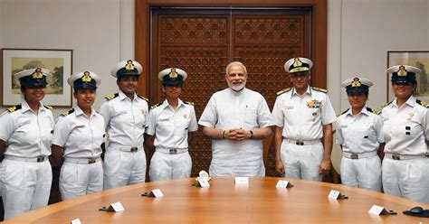 All-Woman Crew Of INSV Tarini, Who Circumnavigated The Globe, Receives ...