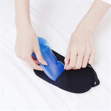 Electomania Cute Cat Eye Shade Sleeping Eye Mask with Ice Bag Cartoon ...
