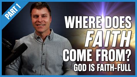 What is Faith? - Part 1: Faith Righteousness | Wengerd Ministries